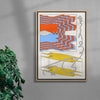 Meaning contemporary wall art print by Tristan Huschke - sold by DROOL