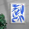 Chirp Machina contemporary wall art print by Floating Bstrd - sold by DROOL