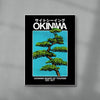 Okinawa 1 (Black) contemporary wall art print by Othman Zougam - sold by DROOL