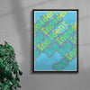Poster 12 (Incident) contemporary wall art print by Gang Buron-Yi - sold by DROOL