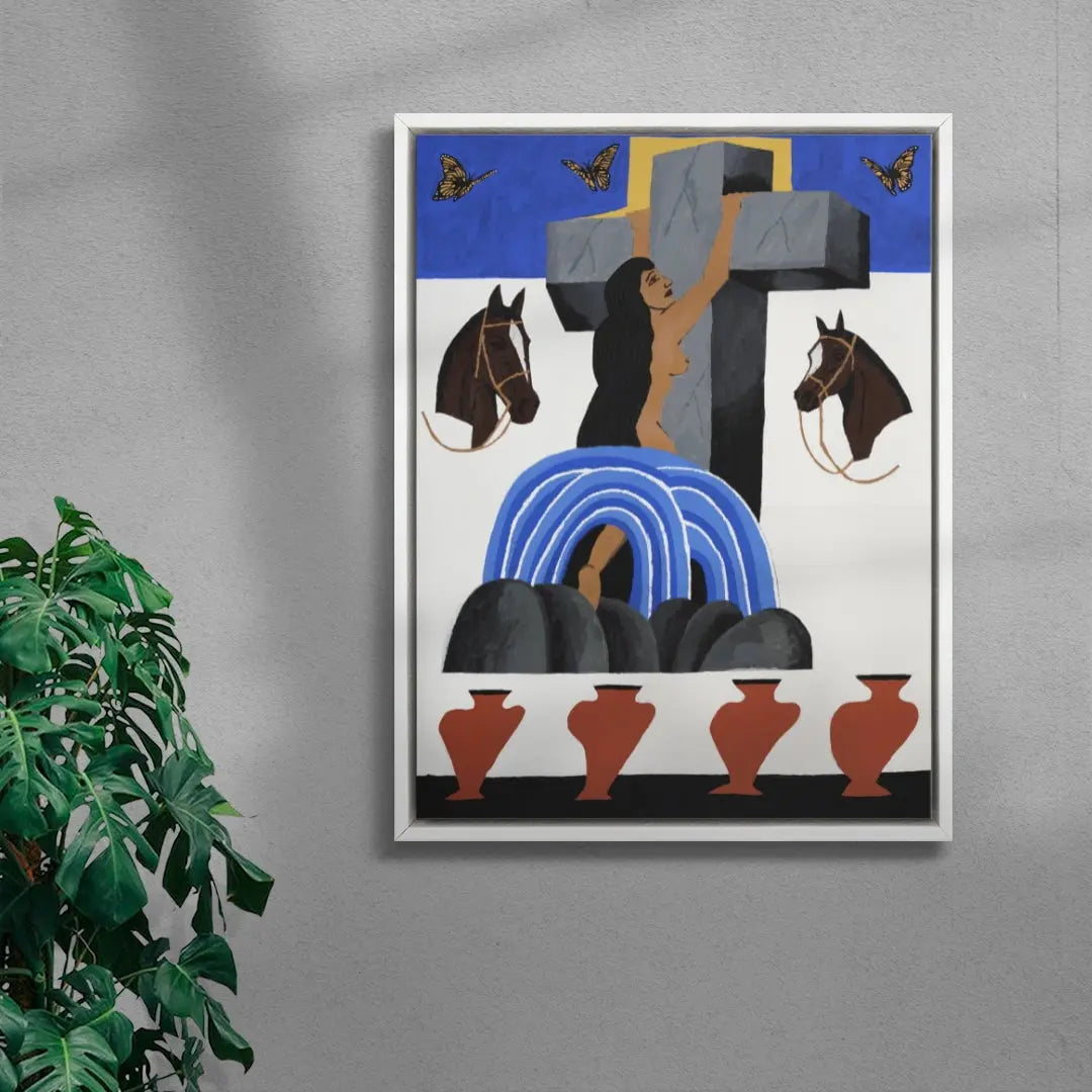Rock Of Ages contemporary wall art print by Colby Edwards - sold by DROOL