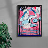 Thunderwater contemporary wall art print by Billy Bagilhole - sold by DROOL
