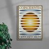 Unity of Opposites (Fig.2) contemporary wall art print by Utsav Verma - sold by DROOL
