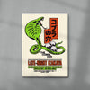 The Cobra Den contemporary wall art print by Othman Zougam - sold by DROOL