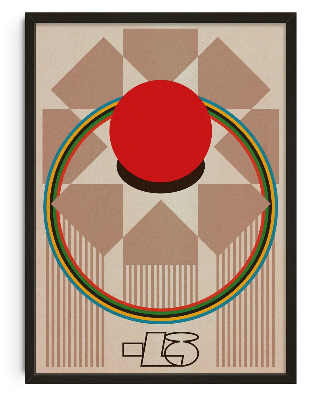 8 'Til L8 contemporary wall art print by Edan Strachan - sold by DROOL