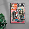 The Wild West contemporary wall art print by Caitlin Flood-Molyneux - sold by DROOL