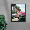 Elysian Park contemporary wall art print by 6.tiff - sold by DROOL