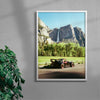 RWB Porsche in Yosemite contemporary wall art print by Chazzydawg - sold by DROOL