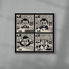 How To Stop Worrying contemporary wall art print by Laserblazt - sold by DROOL