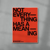 MEANING contemporary wall art print by Brad Mead - sold by DROOL