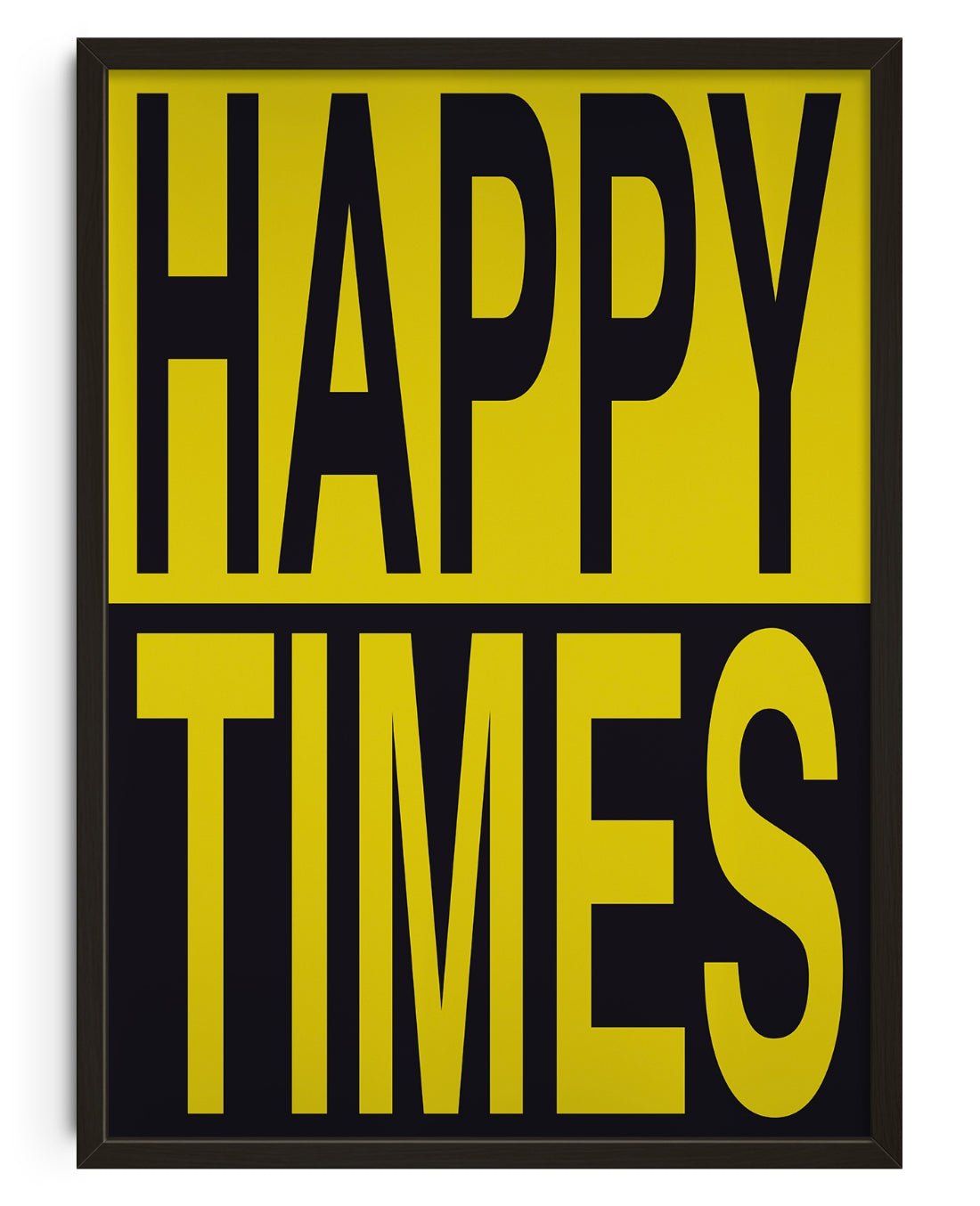 Happy Times contemporary wall art print by Sven Silk - sold by DROOL