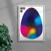 Fuji contemporary wall art print by Maxim Dosca - sold by DROOL