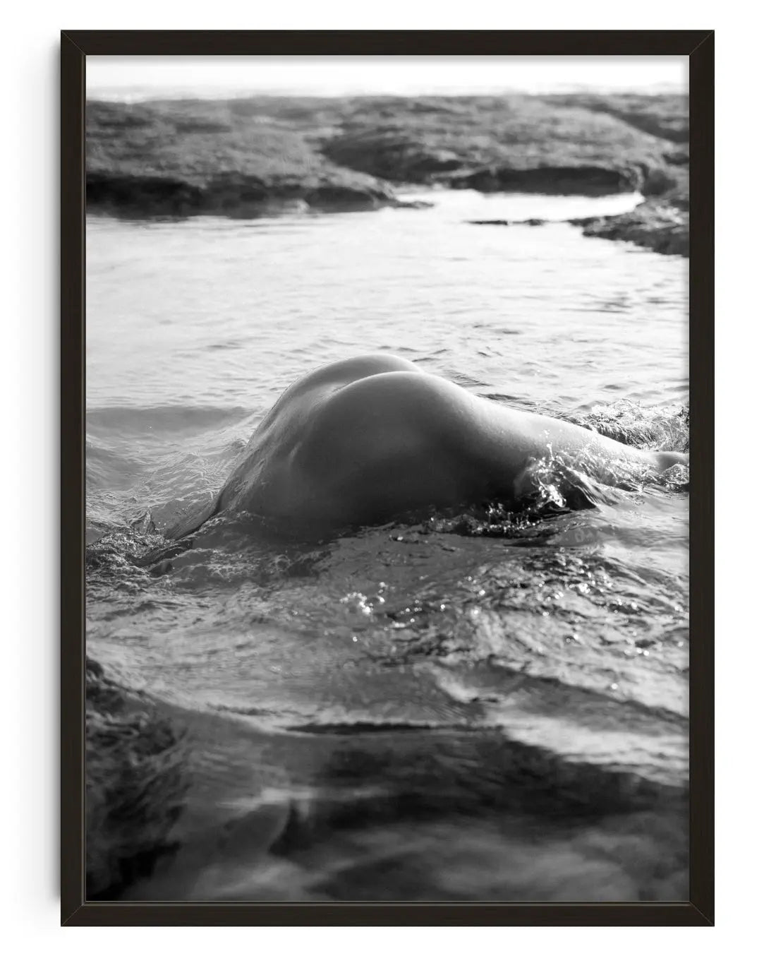 Below The Whisper contemporary wall art print by Gregory Tauziac - sold by DROOL
