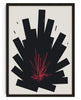 Load image into Gallery viewer, CARDIAC contemporary wall art print by Xtian Miller - sold by DROOL