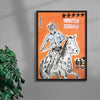 Western contemporary wall art print by Caitlin Flood-Molyneux - sold by DROOL