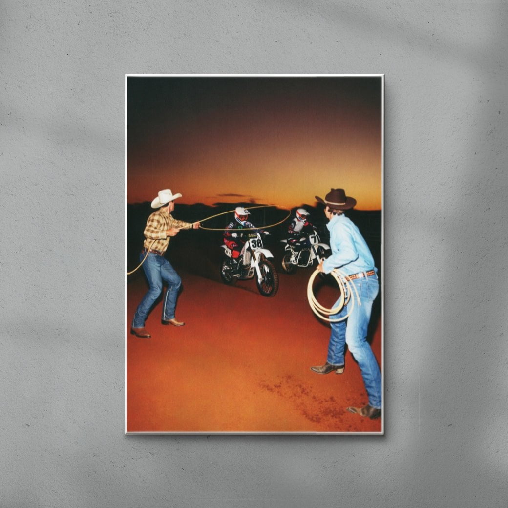 CATCH ME, IF YOU CAN contemporary wall art print by Ces XC - sold by DROOL