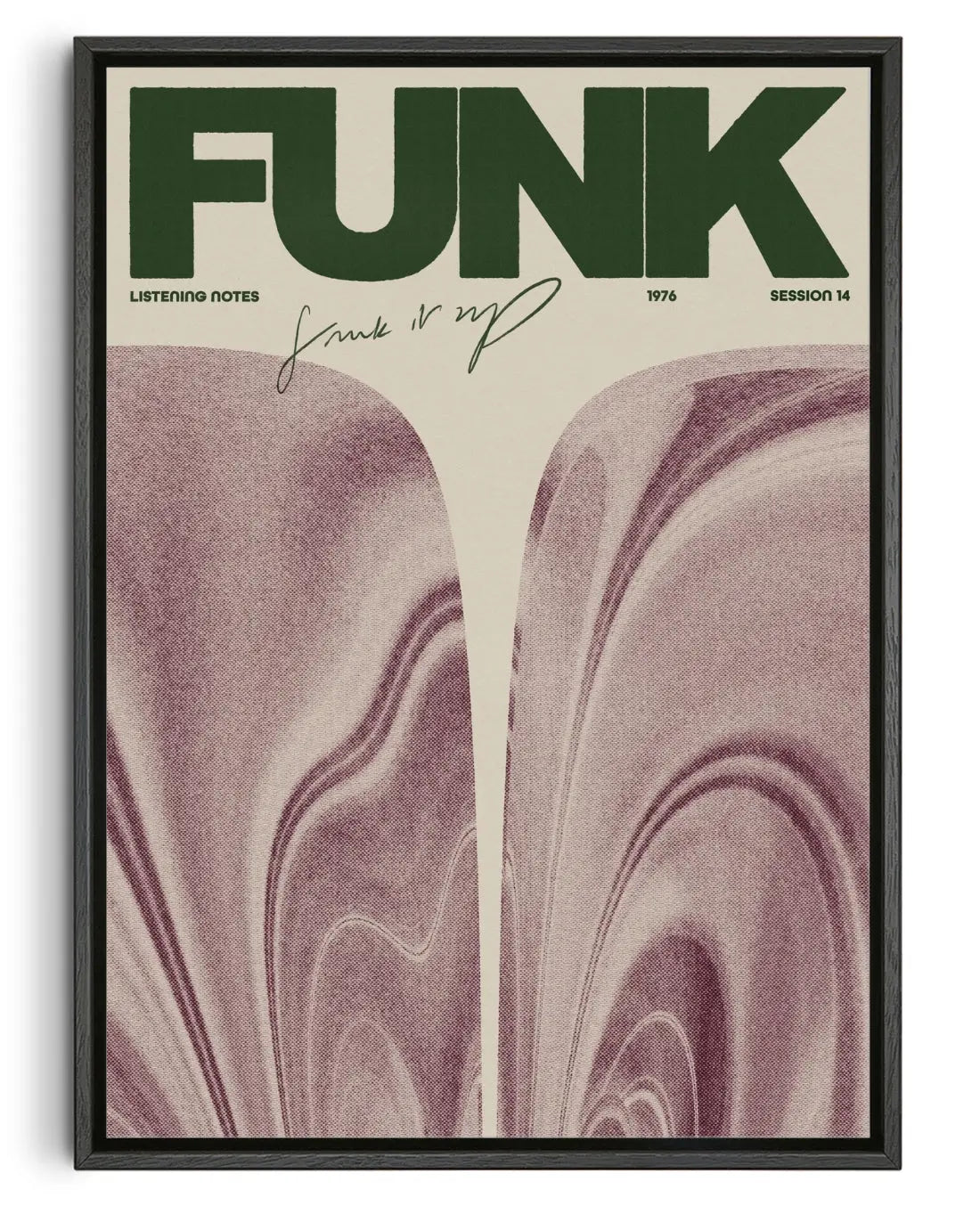 Funk contemporary canvas print by Henry M. - sold by DROOL