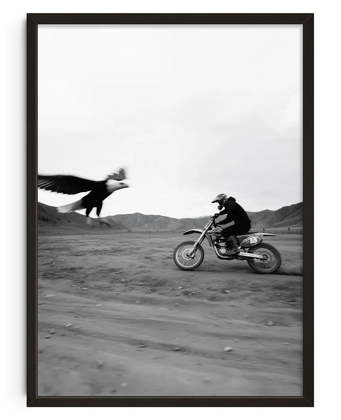 Hunted contemporary wall art print by Max Viper - sold by DROOL