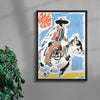 Rapid contemporary wall art print by Caitlin Flood-Molyneux - sold by DROOL