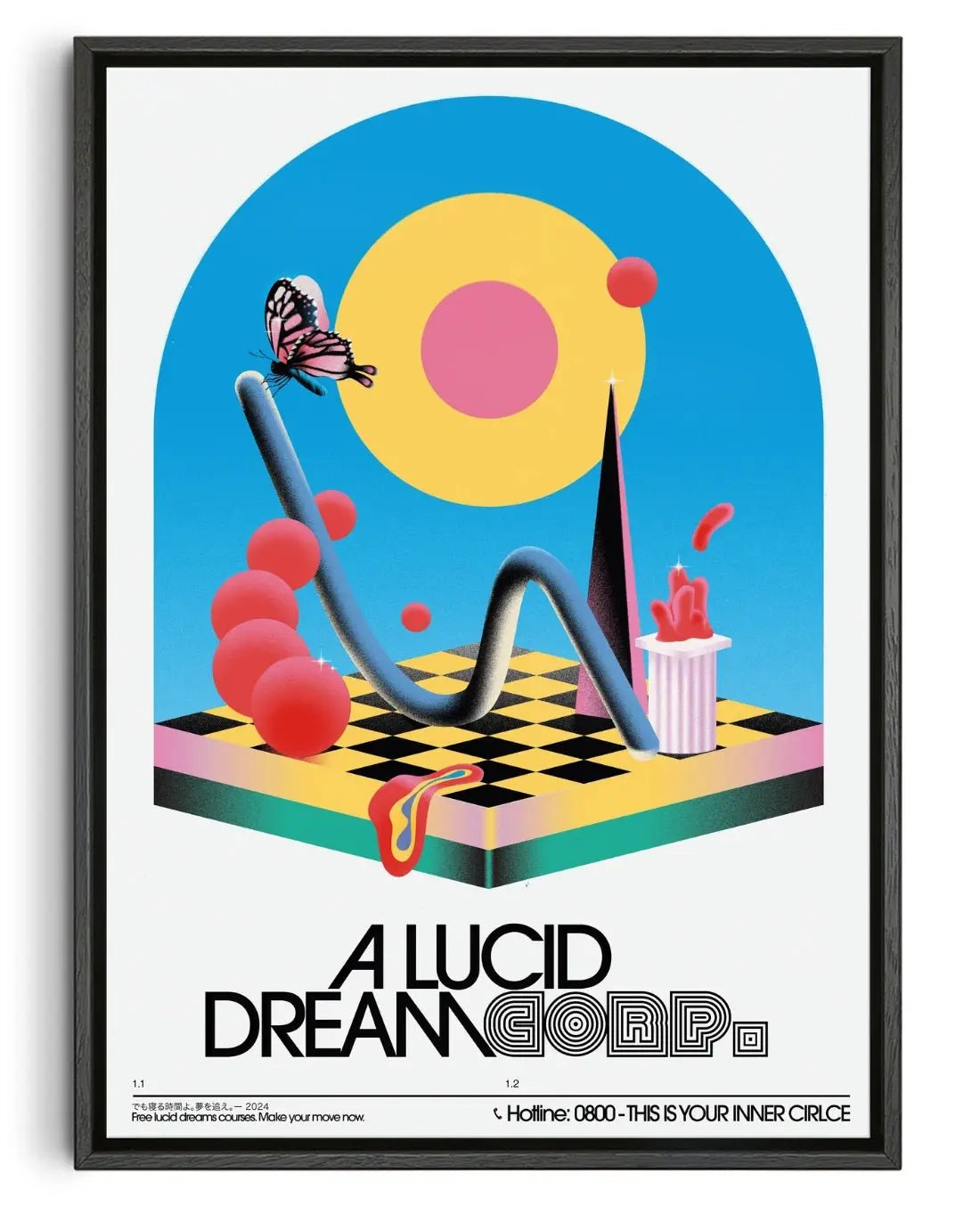Lucid Dream CORP. contemporary wall art print by Sandro Rybak - sold by DROOL