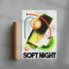 Soft Night contemporary wall art print by Liorzh - sold by DROOL