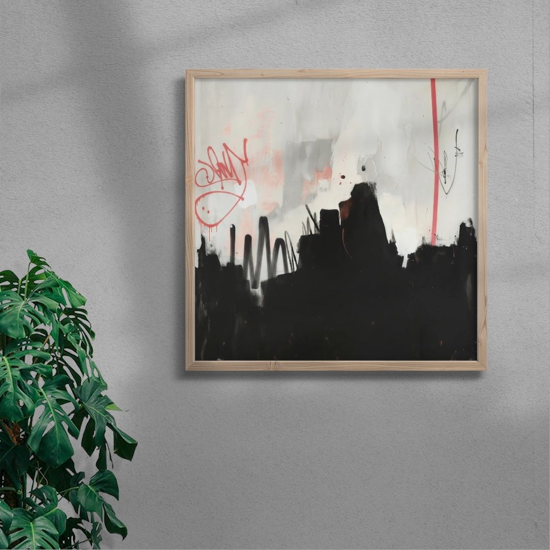 Um contemporary wall art print by Dom Russo - sold by DROOL
