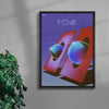 Your Company contemporary wall art print by Paulina Almira - sold by DROOL