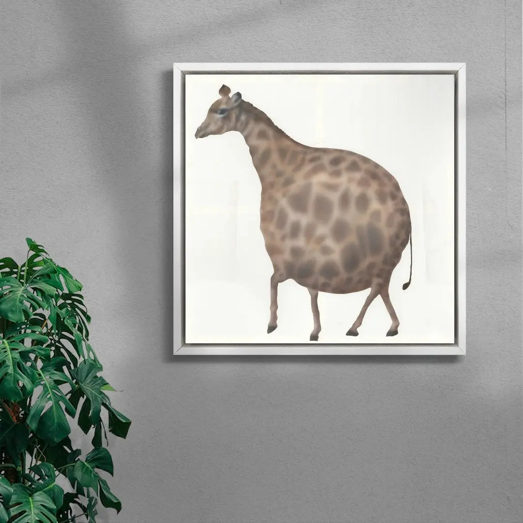 Circular contemporary wall art print by Bika - sold by DROOL