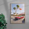 Drive-Thru Dreamin contemporary wall art print by Deston Isas - sold by DROOL