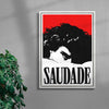 Saudade contemporary wall art print by Utsav Verma - sold by DROOL