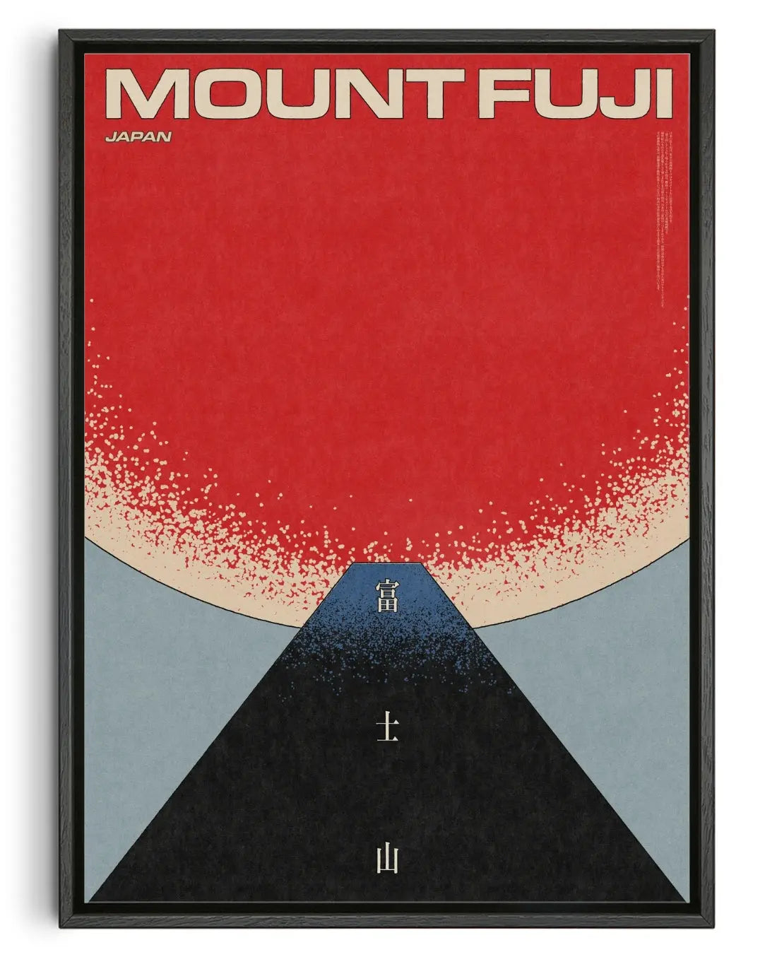 Mount Fuji contemporary canvas print by Henry M. - sold by DROOL