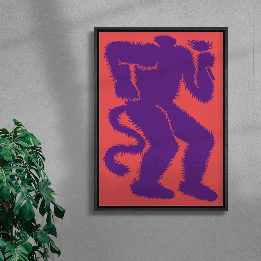 Fire From The Forest contemporary wall art print by Célestin Krier - sold by DROOL
