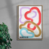 Abstract 02 contemporary wall art print by John Schulisch - sold by DROOL