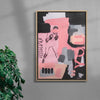 You contemporary wall art print by Caitlin Flood-Molyneux - sold by DROOL