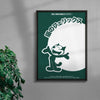 Felix the Cat contemporary wall art print by George Kempster - sold by DROOL