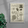 Endless contemporary wall art print by Utsav Verma - sold by DROOL