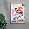 Jackpot contemporary wall art print by Caitlin Flood-Molyneux - sold by DROOL