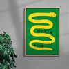 Nokia contemporary wall art print by Max Blackmore - sold by DROOL