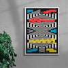 LOVE INTEGRITY TRUTH contemporary wall art print by Xtian Miller - sold by DROOL