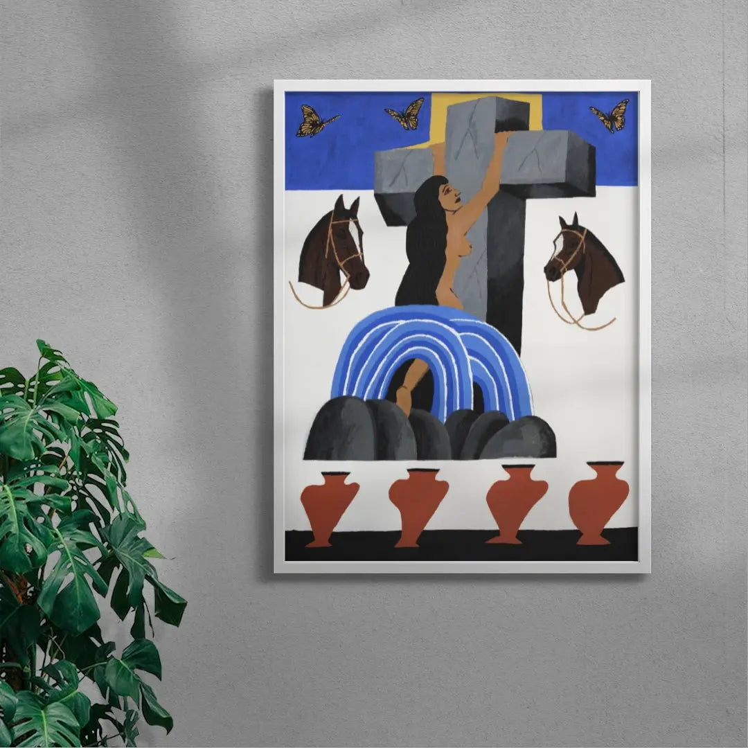 Rock Of Ages contemporary wall art print by Colby Edwards - sold by DROOL