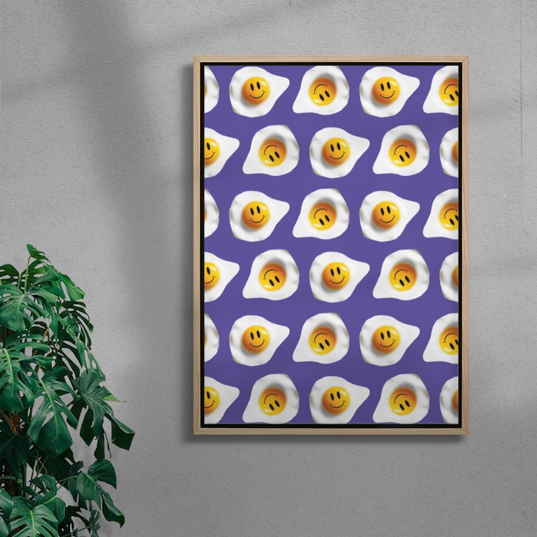 Breakfast contemporary wall art print by Ignorance1 - sold by DROOL