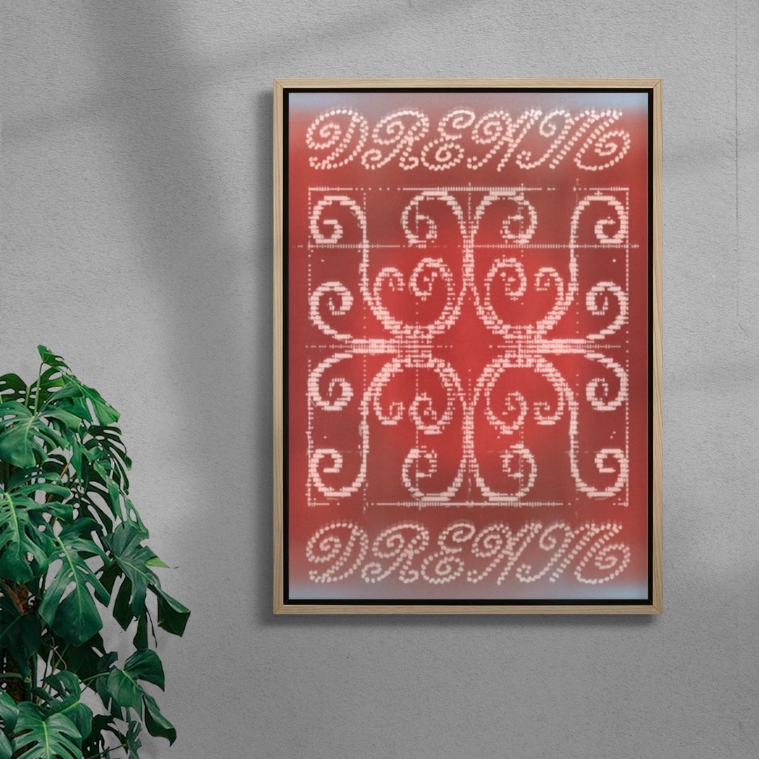 Dream contemporary wall art print by KBAR Archive - sold by DROOL