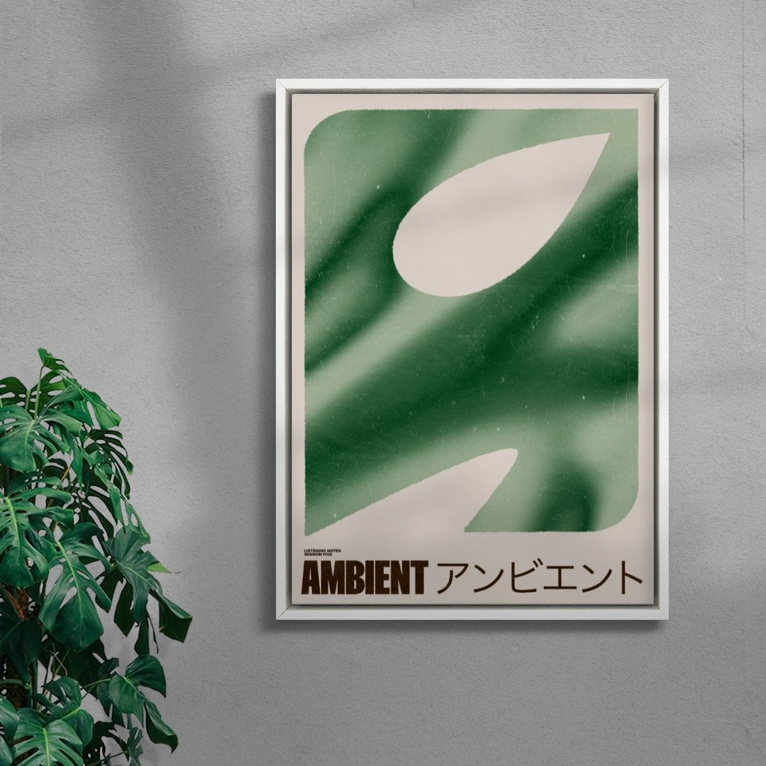 Ambient contemporary wall art print by Henry M. - sold by DROOL