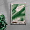 Ambient contemporary wall art print by Henry M. - sold by DROOL