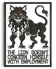 Cargar imagen en el visor de la galería, The Lion contemporary wall art print by Alexander Khabbazi - sold by DROOL