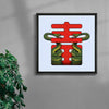 Venom contemporary wall art print by Othman Zougam - sold by DROOL