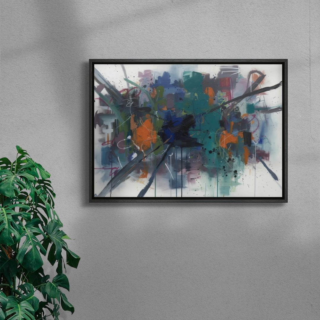 Disorder contemporary wall art print by Dom Russo - sold by DROOL