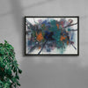 Disorder contemporary wall art print by Dom Russo - sold by DROOL