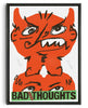 Cargar imagen en el visor de la galería, The Devil In I contemporary wall art print by Jorge Santos - sold by DROOL