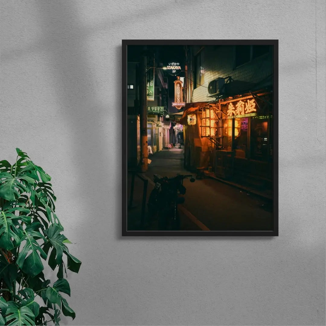 A Night Out contemporary wall art print by Tyler Glass - sold by DROOL